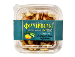 Сыр "Фрайчизы" Малосольные огурчики 100г