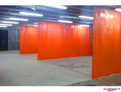 Изготовление тентовых штор из ПВХ