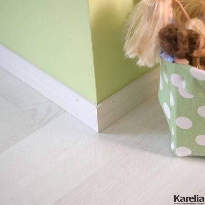 Паркетная доска Karelia Дуб Sugar 3S 3-полосная матовый лак 2G без фаски толщина 14 мм 3.41 м2