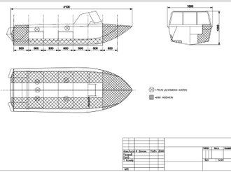 Моторная лодка Тактика-420
