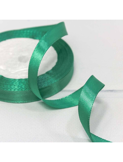 Лента атласная 12мм (54, мятная), 22,9м