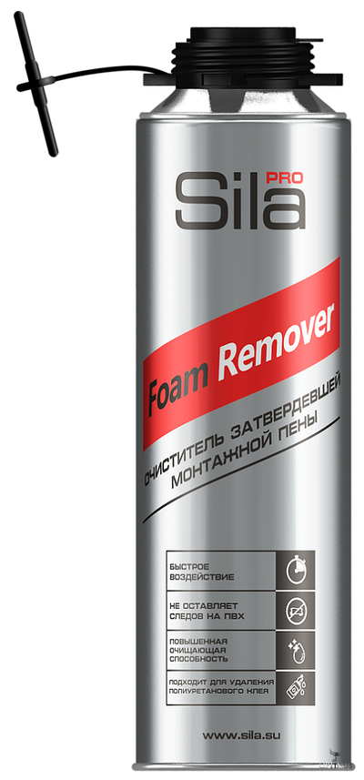 Очиститель застывшей пены SILA PRO Foam Remover, 500 мл