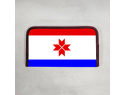 Пенал бордовый Мордовия