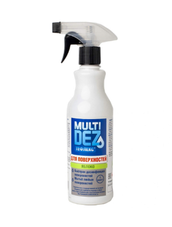 МультиДез-Тефлекс  для дезинфекции и мытья поверхностей с отдушкой ЯБЛОКО (с тригером), 1л.