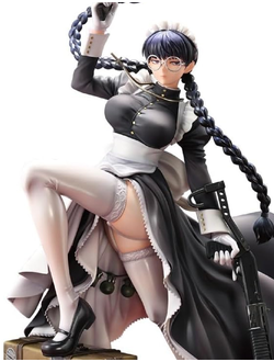 Фигурка 1/7 Роберта (Roberta Akumu no Maid Ver.)