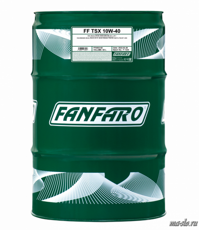 МОТОРНОЕ МАСЛО FANFARO TSX 10W-40 20ЛИТРОВ