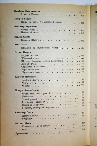 Литературные сказки народов СССР. М.: Правда. 1989г.
