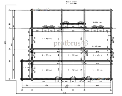 Дом из клееного бруса "Калининград", 220 м2