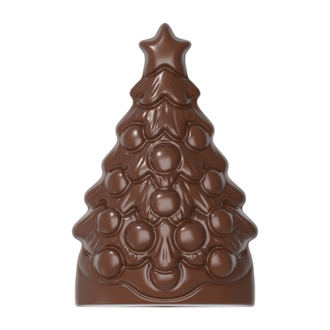 CW12051 Поликарбонатная форма для шоколада CHRISTMAS TREE Chocolate World, Бельгия