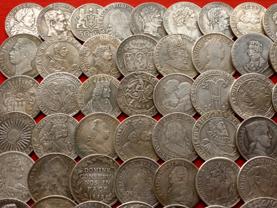 Коллекция - 130 талеров средневековой Европы, с 1486 - 1929 год! Копии высокого качества!