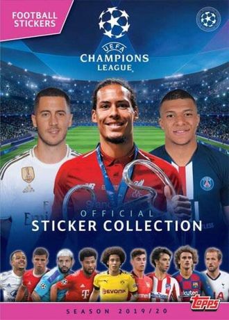 Альбом для наклеек TOPPS &quot;UEFA Champions League 2019/20 (Лига Чемпионов УЕФА 2019/2020 год)&quot;