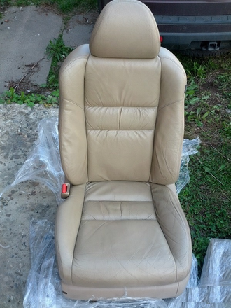 обивка сиденья кожа левая Honda Accord 7 CL7 CL9 CM1 CM2 03 08 04815-SEA-G41ZB