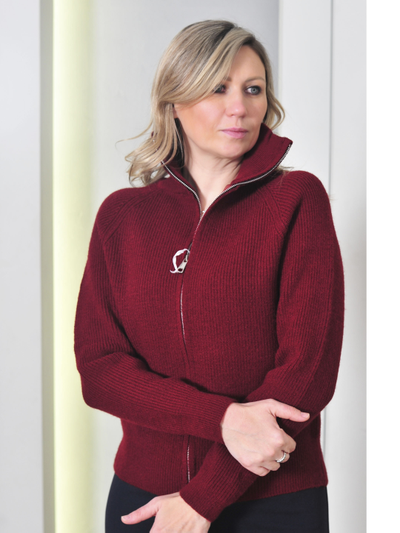 Джемпер ТМ-7112-2 бордо