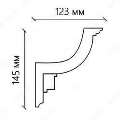 Карниз орнаментальный SK147N (наборный)