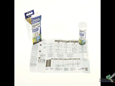 Тест 6 в 1 JBL EasyTest, тест полоски, pH,KH, GH,NO2,NO3, 50 шт