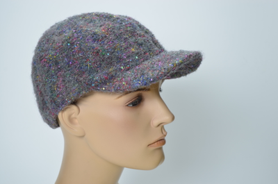 Зимняя итальянская бейсболка для женщин Vizio Collezione