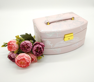 Шкатулка для ювелирных изделий,  22,5 х 16 х 13,5 см (7 цветов)