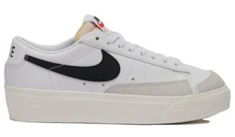Nike Blazer Low Platform White (Белые) фото