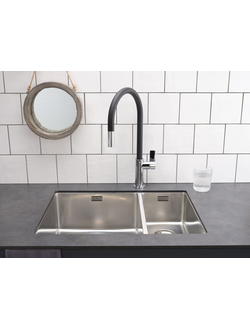 Мойка Reginox New York L 18x40+50x40 Comfort matt