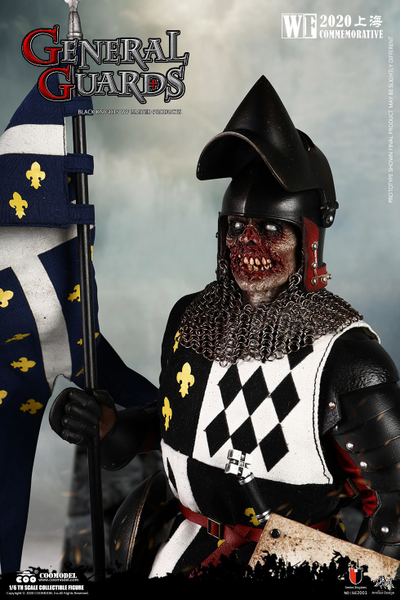 Страж генерала (Черный рыцарь, лимитированная версия) - Коллекционная ФИГУРКА 1/6 scale SERIES OF EMPIRES (DIECAST ALLOY) - GENERAL GUARDS (BLACK KNIGHTS WF2020 LIMITED VERSION) (SE2001) - COOMODEL