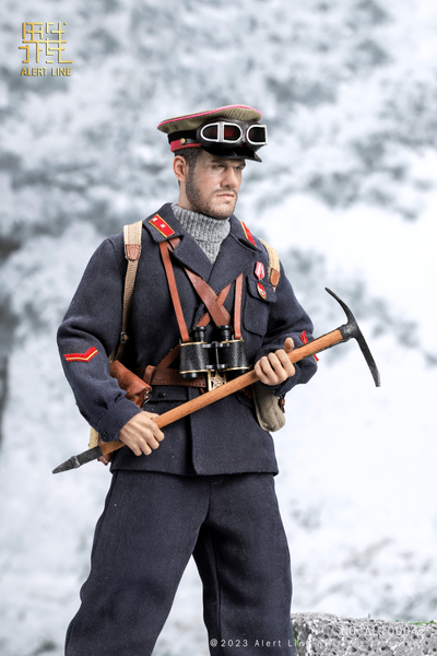 Советский горный стрелок  - Коллекционная ФИГУРКА 1/6 scale  WWII Soviet Mountain Infantry Officer (AL100042) - ALERT LINE