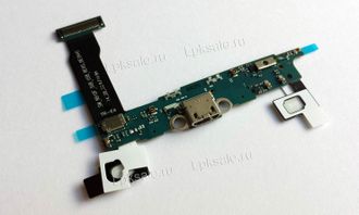 Разъем системный (microUSB) на плате для Samsung SM-N910 Note 4