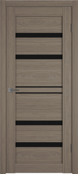 Дверь межкомнатная ПО ATUM PRO 26 (АТУМ ПРО), BRUN OAK BLACK GLOSS