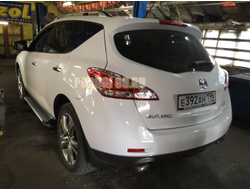 Пороги на Nissan Murano (2009-2016) Bmw-style V2