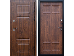 Дверь терморазрыв Премиум орех с панелью Орех