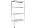Стеллаж ПищТех ЭКОНОМ полки нерж. каркас оцинк.