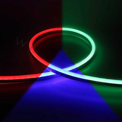 Гибкий светодиодный неон 2835 120LED/m 8x16мм 12V IP65 RGB односторонний