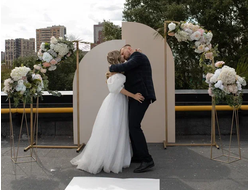 Арка для выездной церемонии "Паруса"