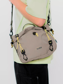 Сумка Elliker Nidder Roll Top Crossbody Bag 6L Taupe фото 3