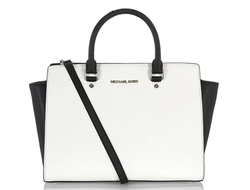 Сумка Michael Kors Аутлет (Черно-белая)