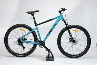 Велосипед TT417/ 8ск 29"х2.6" синий рама 19"