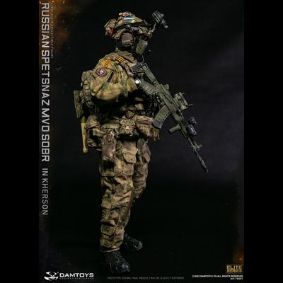 ПОВРЕЖДЕНА КОРОБКА - Спецназ СОБР - КОЛЛЕКЦИОННАЯ ФИГУРКА 1/6 RUSSIAN SPETSNAZ MVD SOBR IN KHERSON (78097) - DAMTOYS