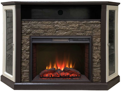 Электрокамин Харвард BL-W M3 с очагом Sparta 25.5 LED