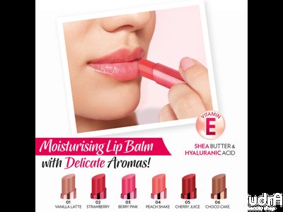 GOLDEN ROSE Тинт- бальзам для губ Glow Kiss Tinted Lip Balm, Berry Pink, №03