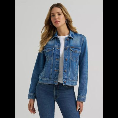 Куртка Wrangler® Women's Western Unlined Denim Jacket
