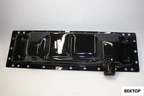 Бак радиатора нижний МТЗ 70У-1301075