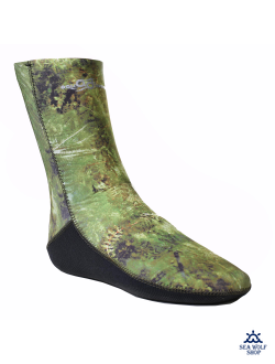 Носки неопреновые 9мм AquaDiscovery "OPEN CELL Duratex Camo" p.46/47