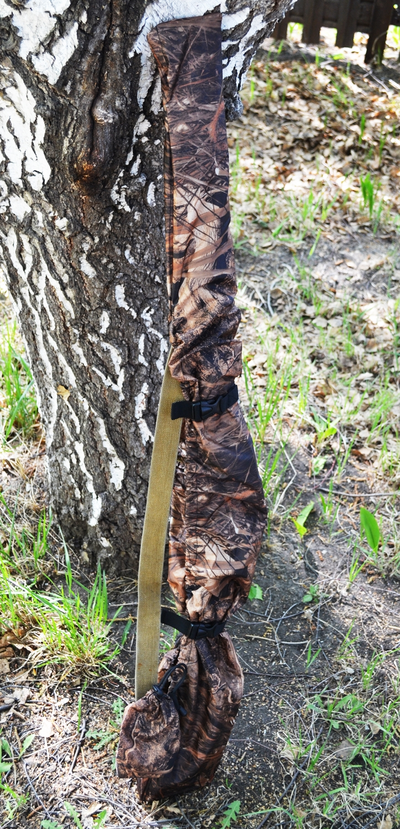 Быстросъёмный чехол на ружьё  "Лёгкий" с чехлом на ремень оружия