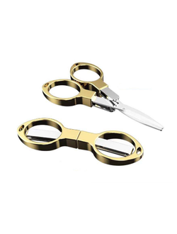 Ножницы металл (золото) 1шт.