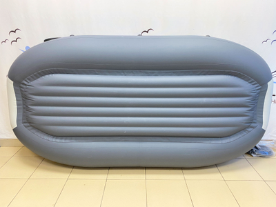 Надувная лодка Таймень LX-290 НД графит светло-серый днище