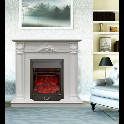 Электрокамин Stefania WT с очагом Majestic