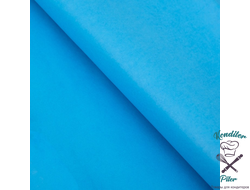 Бумага тишью, голубой, 50 х 66 см, 1 лист