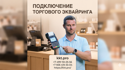 Подключение торгового эквайринга