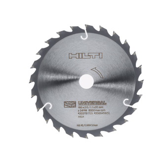 Пильный диск HILTI SCB WU 180x20 z24 (2037952)