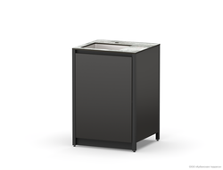 Шкаф напольный с мойкой Lounge D-10S 60 см