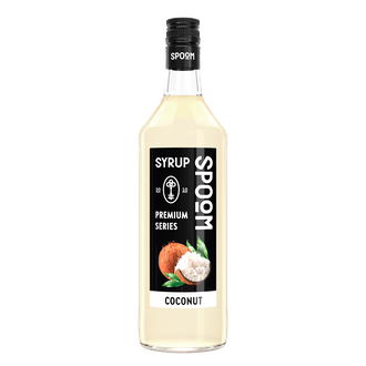 Сироп Spoom Кокос, 1 л (для кофе, коктейлей и десертов)